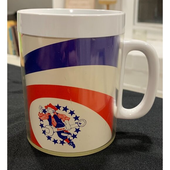 Snap-On Tools Vintage Patriotic Mug 12 Oz Retro Red/White/Blue Design - Picture 2 of 7